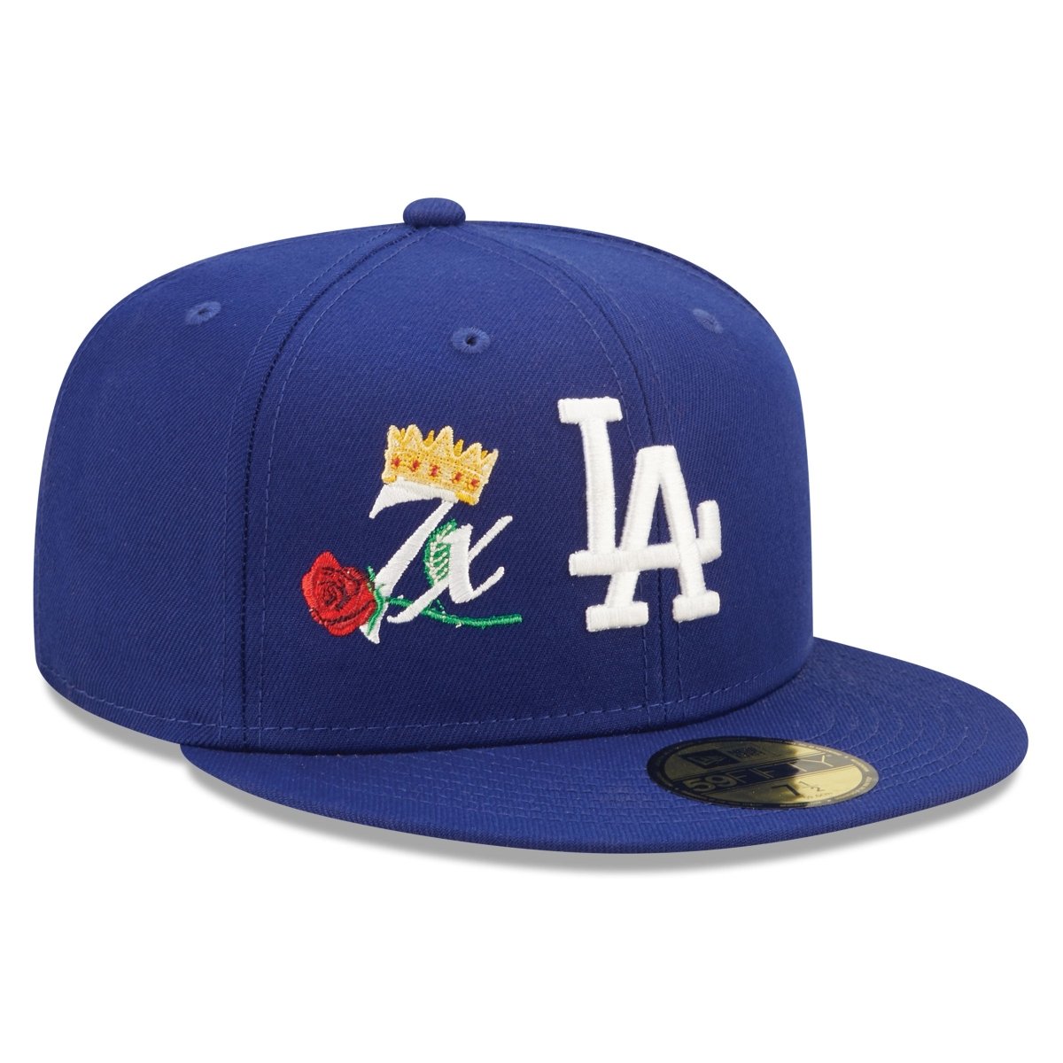 New Era Crown Champs 59FIFTY Los Angeles Dodgers Fitted Hat 7-3/4