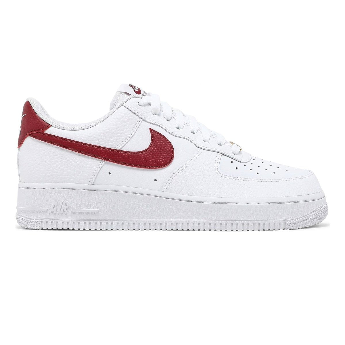 Nike Air Force 1 '07 Picante Red/White Men's Shoes, Size: 11.5