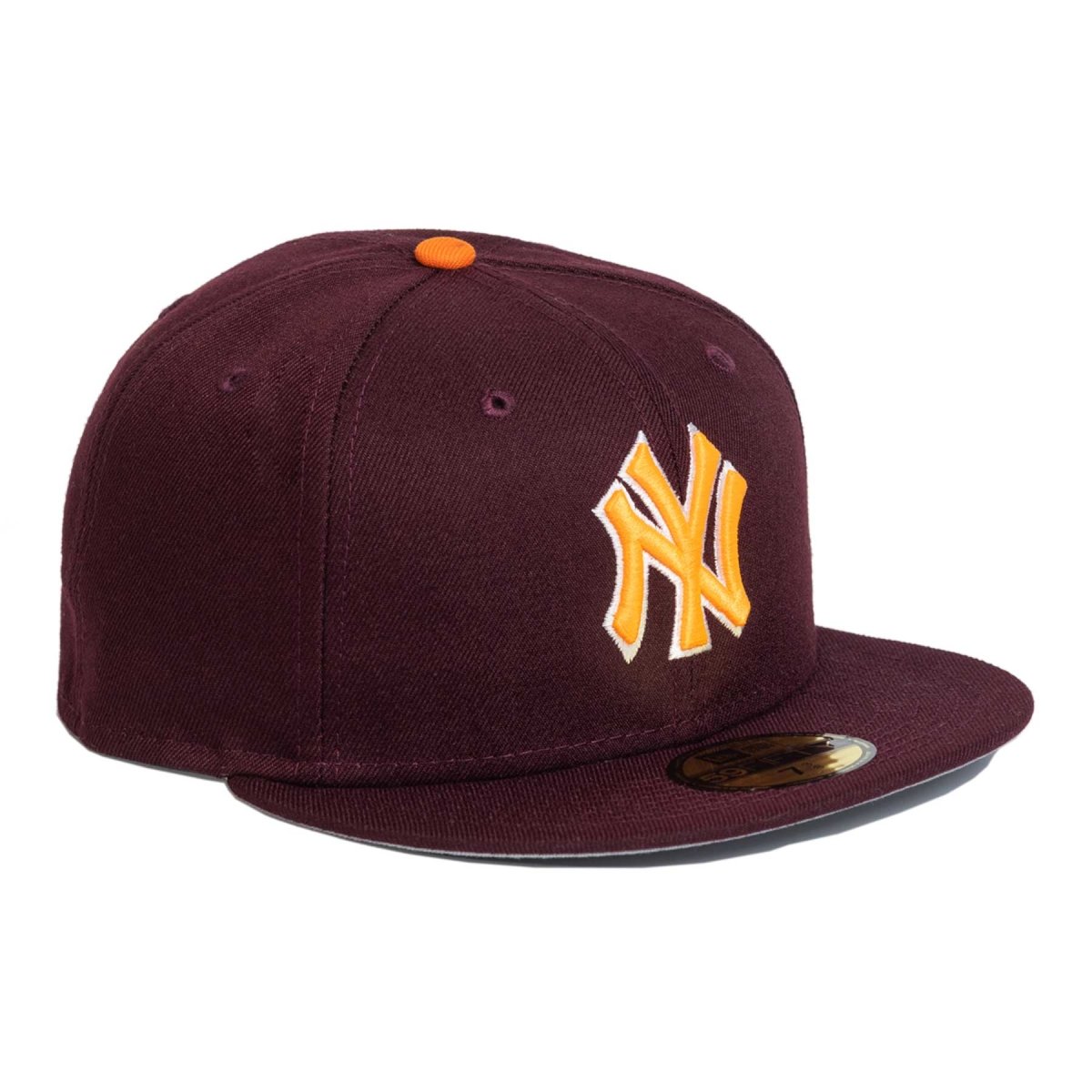 West NYC x New Era 59FIFTY New York Yankees Virginia Tech Fitted Hat - West NYC 7 / Wine