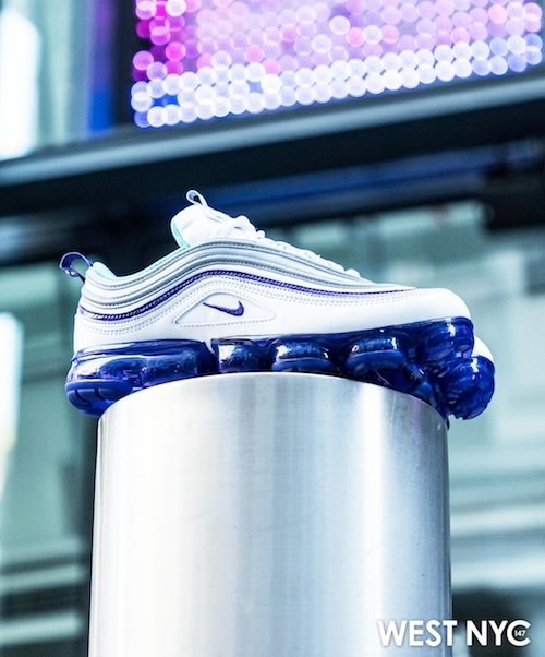 Releasing Today: Nike Air VaporMax 97 "White / Varsity Purple" - West NYC