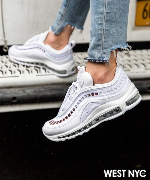 WMNS Nike Air Max 97 Ultra '17 SI "White / Vast Grey" - West NYC