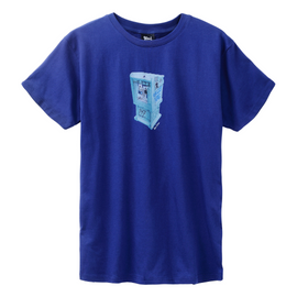 West NYC X Akiva Listman Newspaper Box Tee Shirt Navy