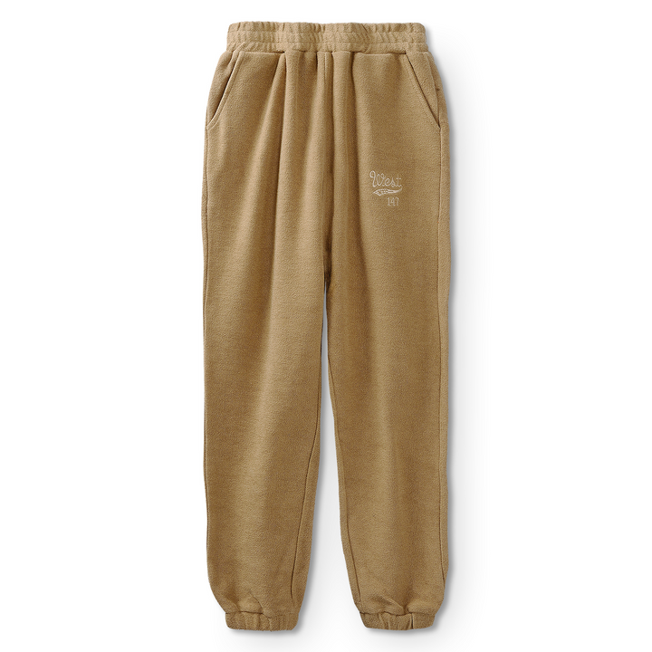 West NYC Reverse Terry Pant Brown