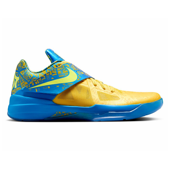 Nike Men's KD 4 Scoring Title Photo Blue/Lemon Twist/Tour Yellow