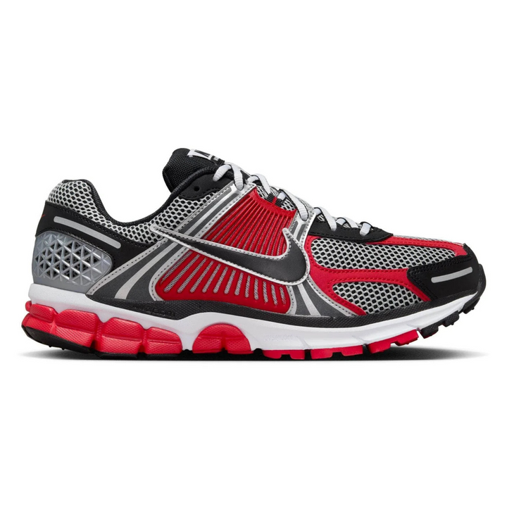 Nike Men's Zoom Vomero 5 Metallic Silver/University Red/White/Black