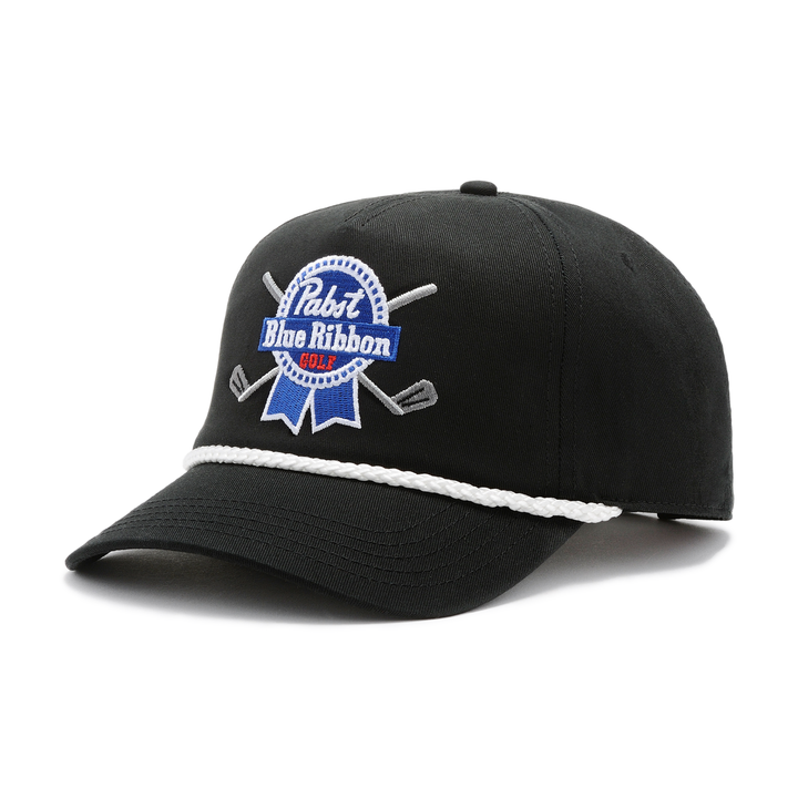 American Needle Pabst Blue Ribbon Roscoe Golf Black