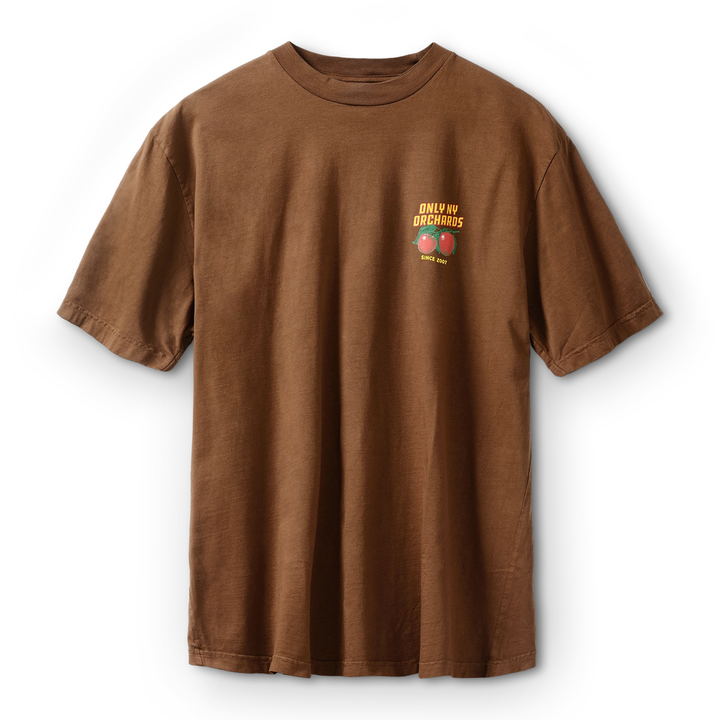 Only NY Men's Orchards T-Shirt Brown