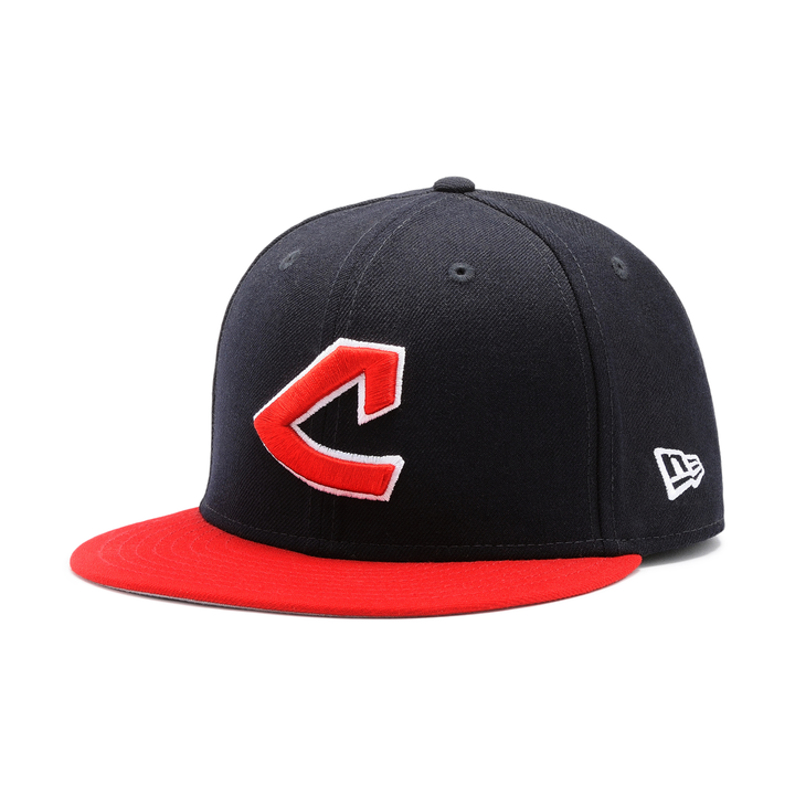 New Era 59FIFTY Cleveland Indians 1973 Navy/Red Fitted