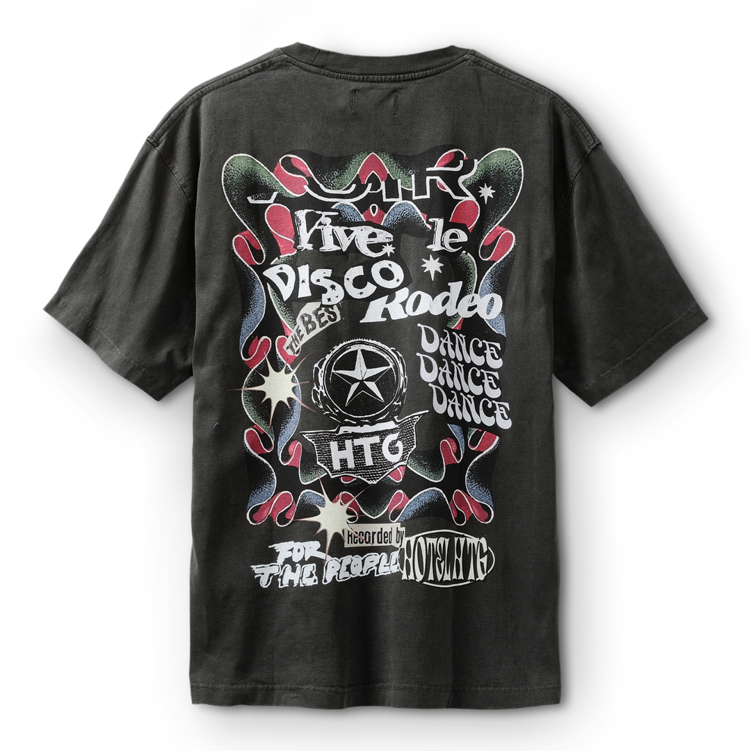 Honor The Gift Men's Disco Rodeo T-Shirt Black