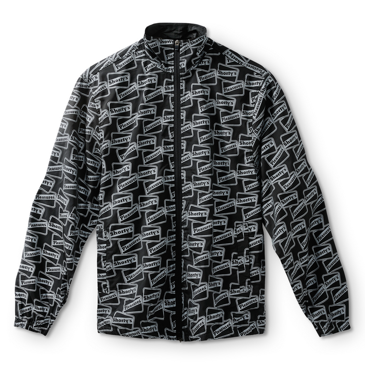 Pleasures Men's Reflective Track Jacket Black