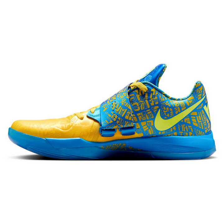 Nike Men's KD 4 Scoring Title Photo Blue/Lemon Twist/Tour Yellow