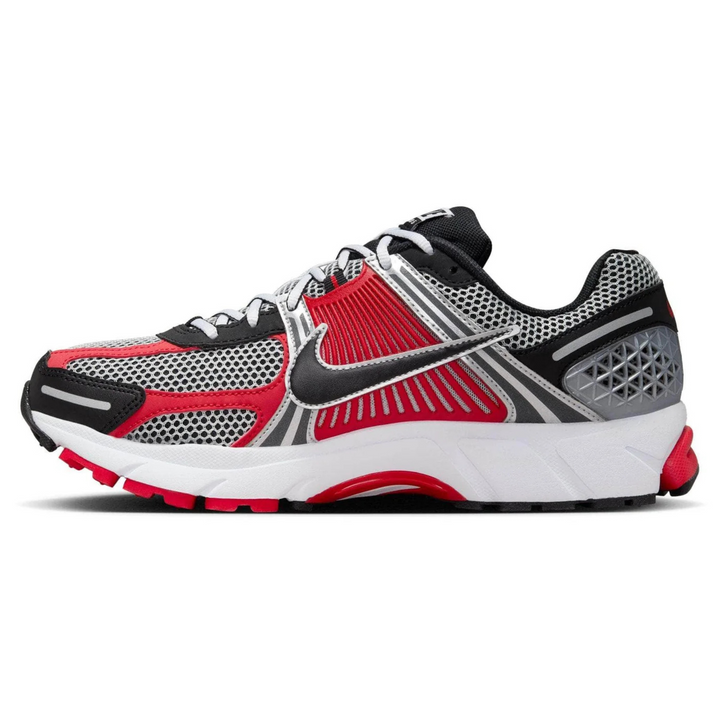 Nike Men's Zoom Vomero 5 Metallic Silver/University Red/White/Black