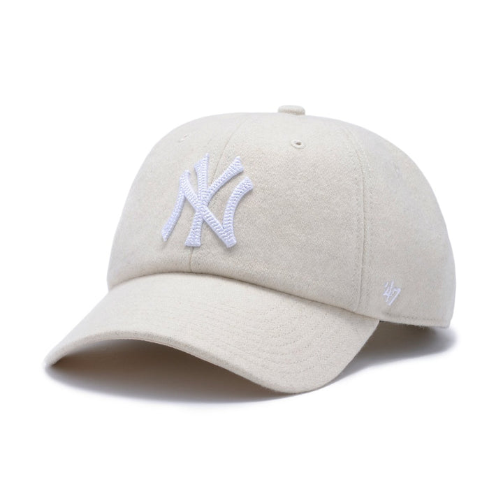 ‘47 Brand X West NYC New York Yankees Chain Stitched Wool Blend Clean Up Natural - 10052235 - West NYC