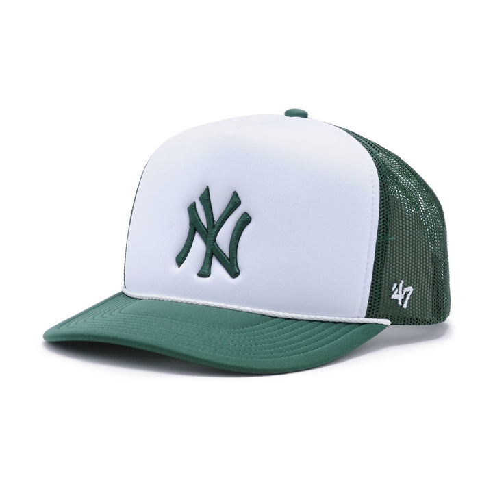 ‘47 Brand X West NYC New York Yankees Foam Front Trucker Green - 10052092 - West NYC