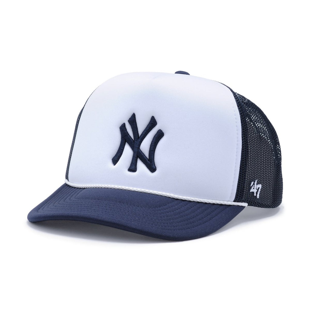 ‘47 Brand X West NYC New York Yankees Foam Front Trucker Navy