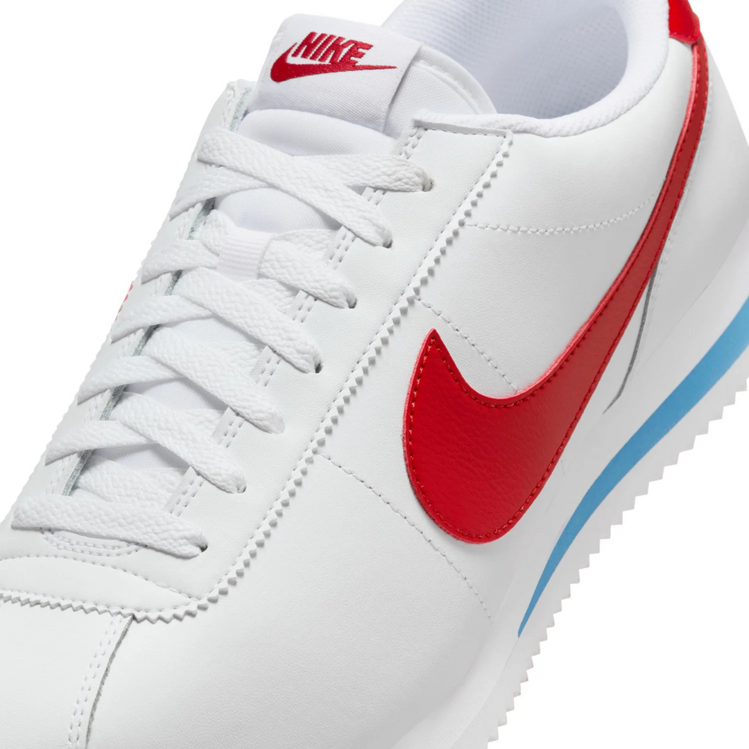 Nike Men's Cortez White/Varsity Blue/Varsity Red