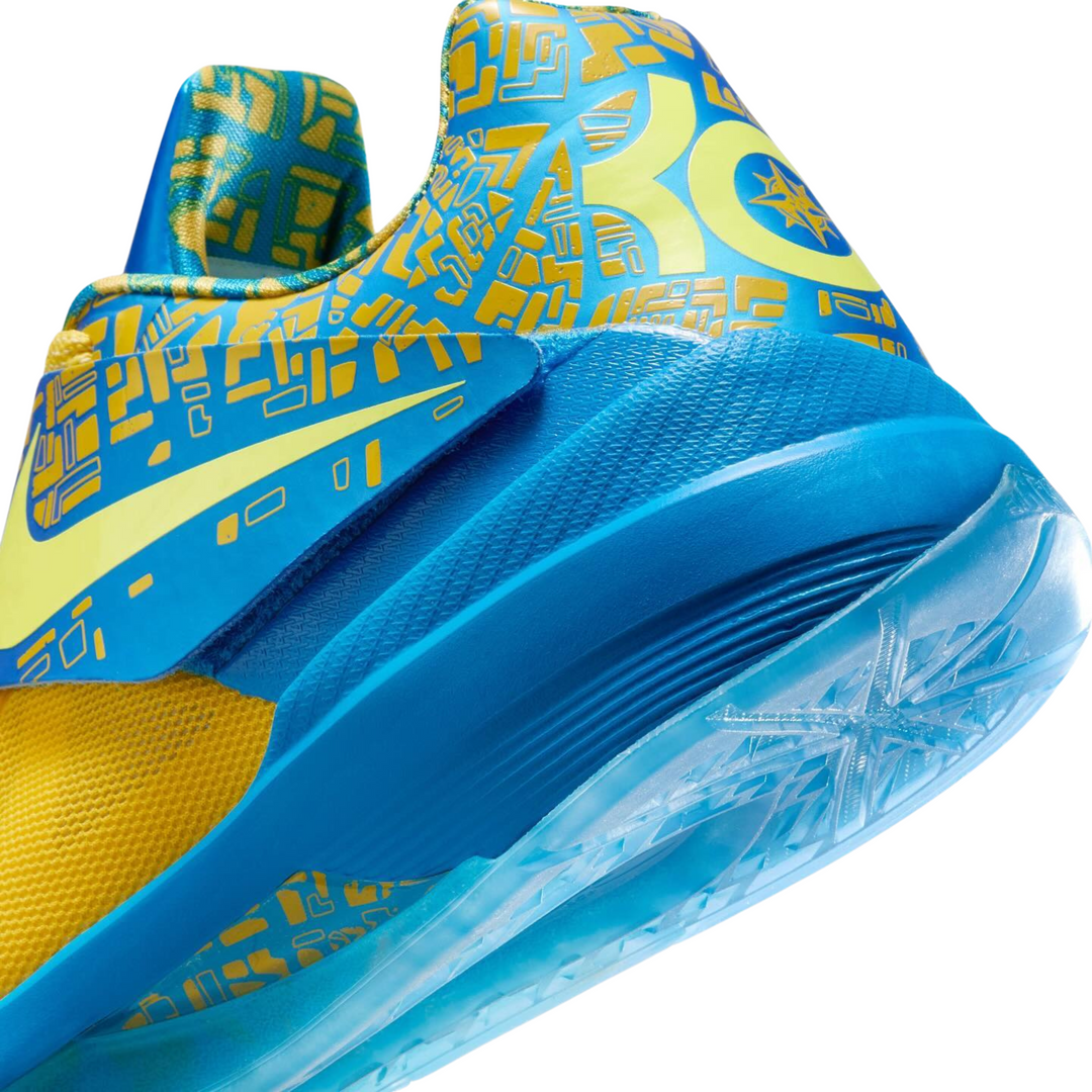 Nike Men's KD 4 Scoring Title Photo Blue/Lemon Twist/Tour Yellow