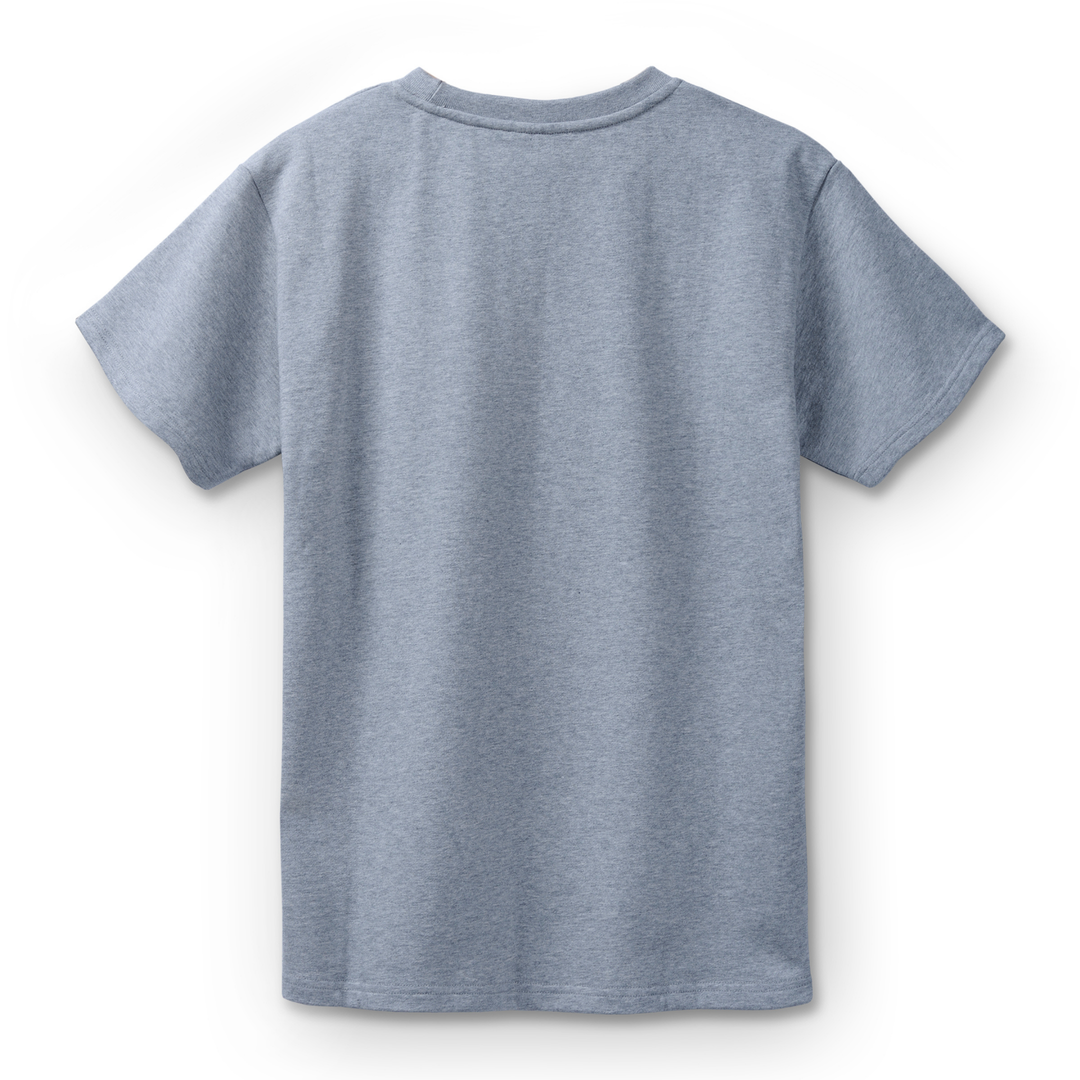 West NYC French Terry Tee Shirt Heather Grey