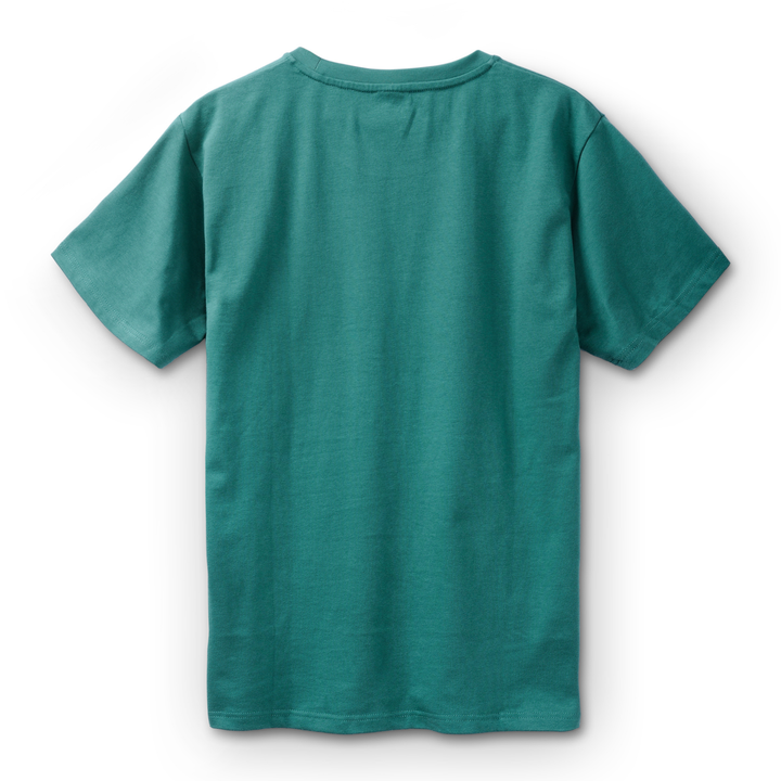 West NYC Embroidered Logo Tee Shirt Green