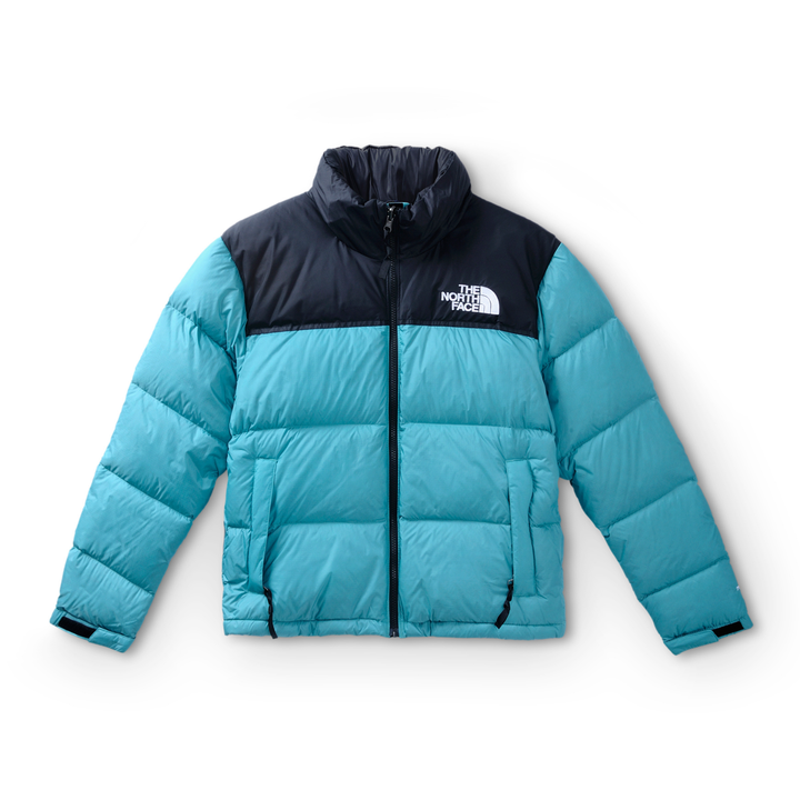 North Face Women's 1996 Nuptse Jacket Teal/Black