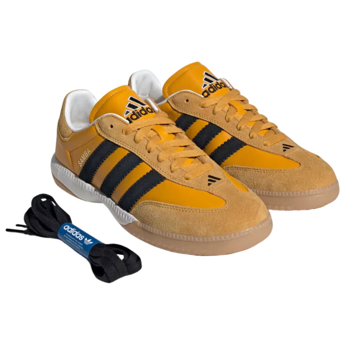 Adidas Men s Samba MN Crew Yellow Core Black Gum West NYC