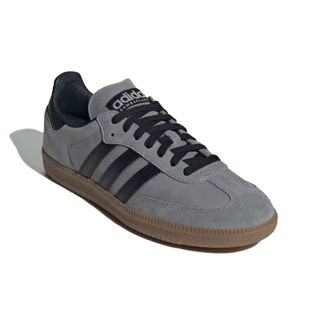 Adidas Men's Samba OG Halo Silver/Core Black/Brown Desert - 10050477 - West NYC