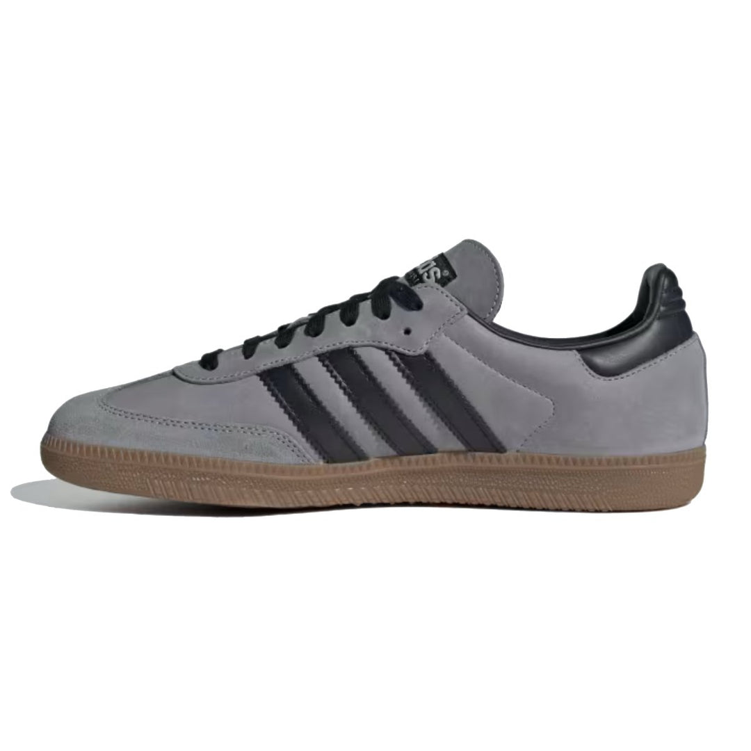 Adidas Men's Samba OG Halo Silver/Core Black/Brown Desert - 10050477 - West NYC