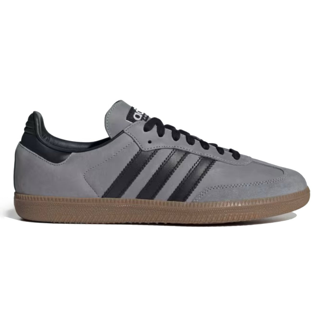 Adidas Men's Samba OG Halo Silver/Core Black/Brown Desert - 10050477 - West NYC