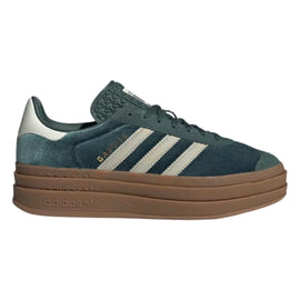 Adidas Women's Gazelle Bold Mineral Green/Putty Grey Velvet - 3016958 - West NYC