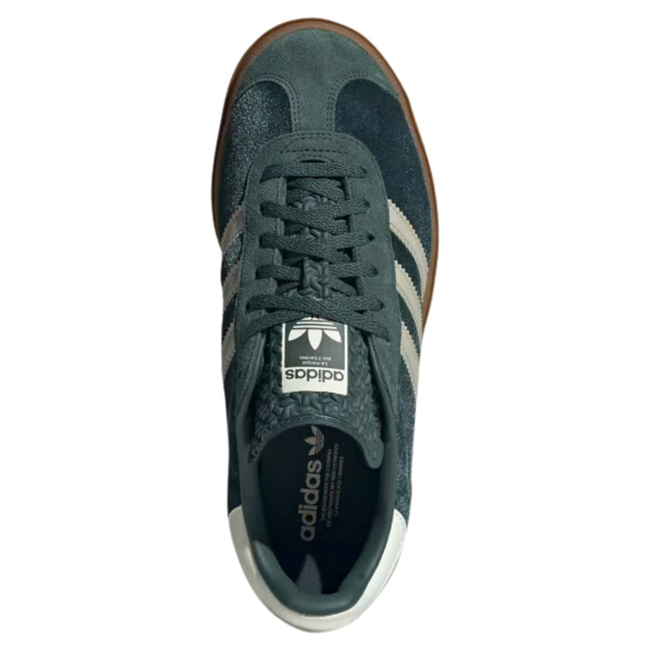 Adidas Women's Gazelle Bold Mineral Green/Putty Grey Velvet - 3016958 - West NYC