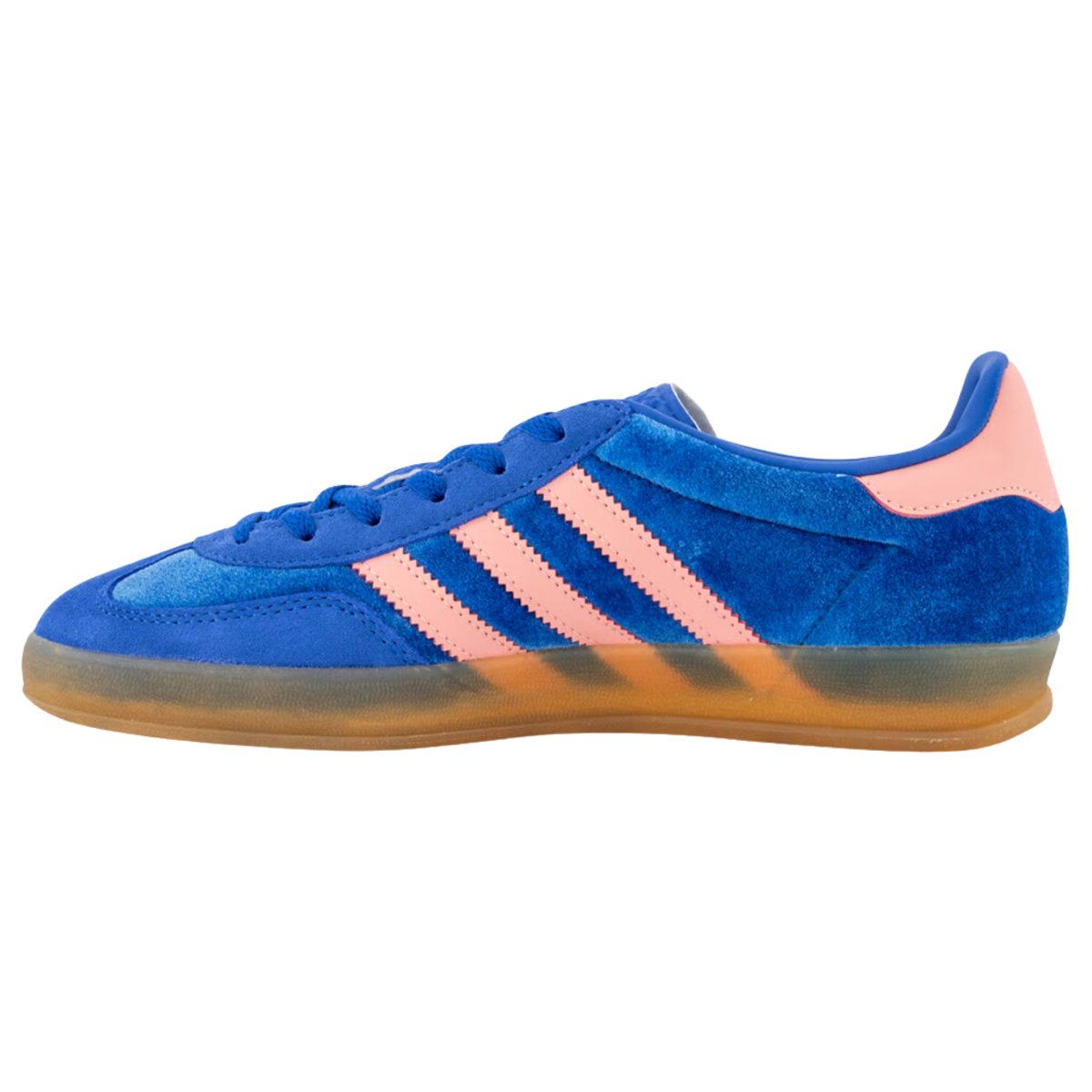 Adidas Women's Gazelle Indoor Blue/Semi Pink Spark/Gum