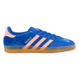 Adidas Women's Gazelle Indoor Blue/Semi Pink Spark/Gum - 10046428 - West NYC