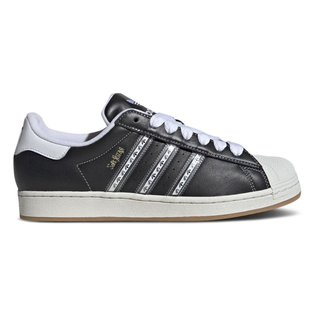 Adidas x Korn Men's Superstar Core Black/Translucent/Better Scarlet - 3016785 - West NYC