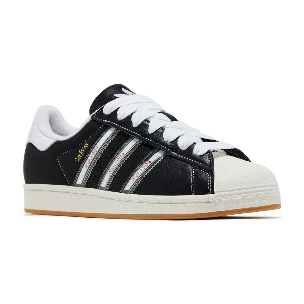 Adidas x Korn Men's Superstar Core Black/Translucent/Better Scarlet - 3016785 - West NYC