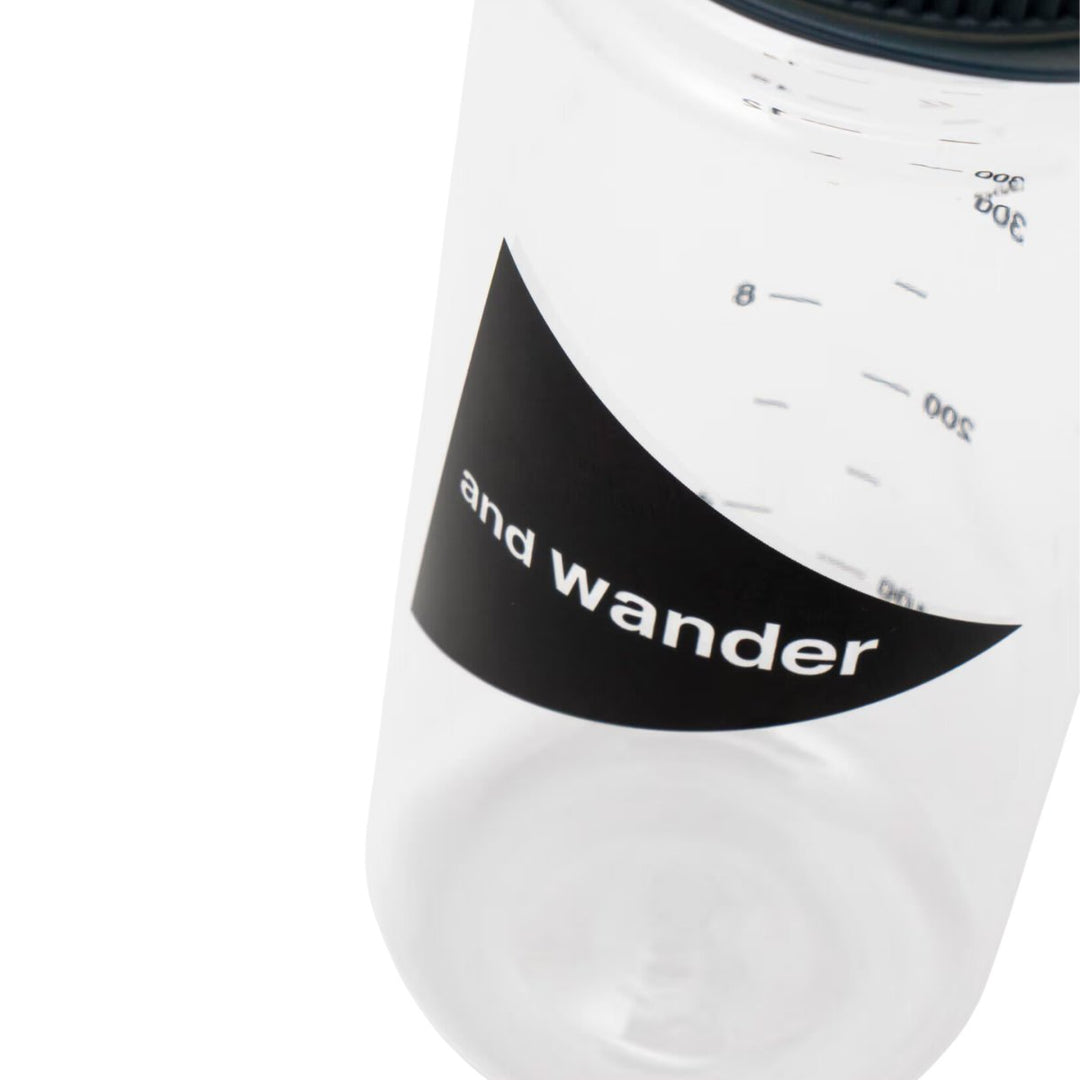 And Wander Logo Water Bottle 500 Clear - 10060533 - West NYC