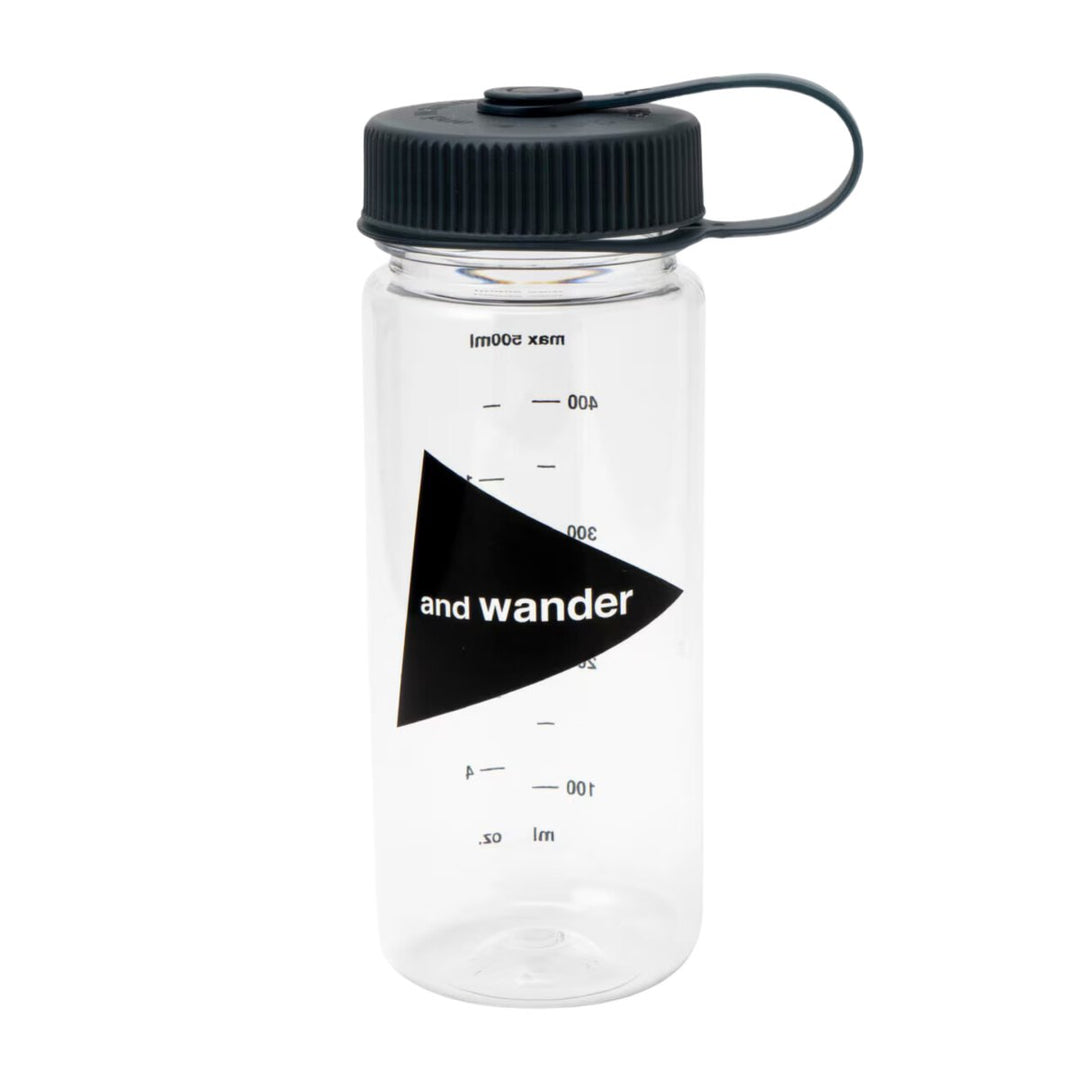 And Wander Logo Water Bottle 500 Clear - 10060533 - West NYC