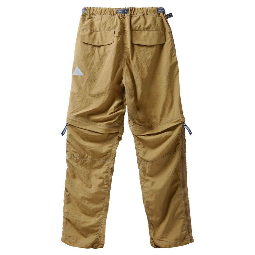 And Wander Men's NY Taffeta Hiker 2way Pants Beige - 10060477 - West NYC