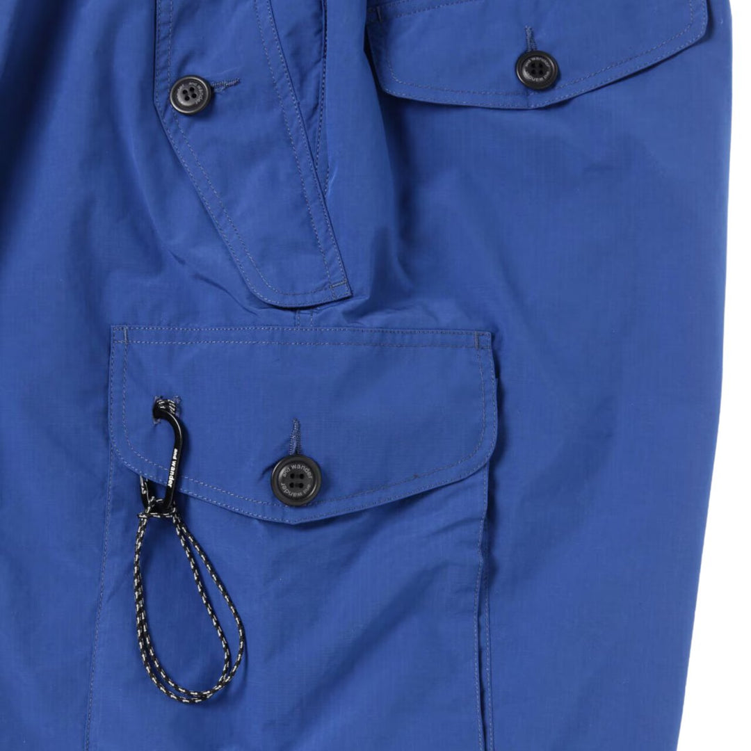 And Wander Men's Oversized Cargo Pants Blue - 10060522 - West NYC