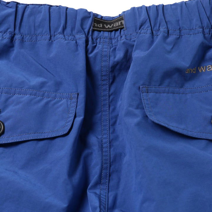 And Wander Men's Oversized Cargo Pants Blue - 10060522 - West NYC