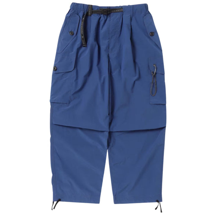 And Wander Men's Oversized Cargo Pants Blue - 10060522 - West NYC