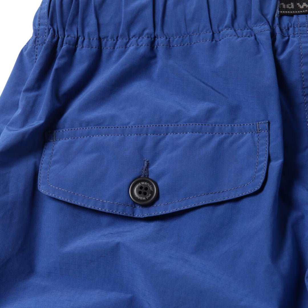 And Wander Men's Oversized Cargo Pants Blue - 10060522 - West NYC