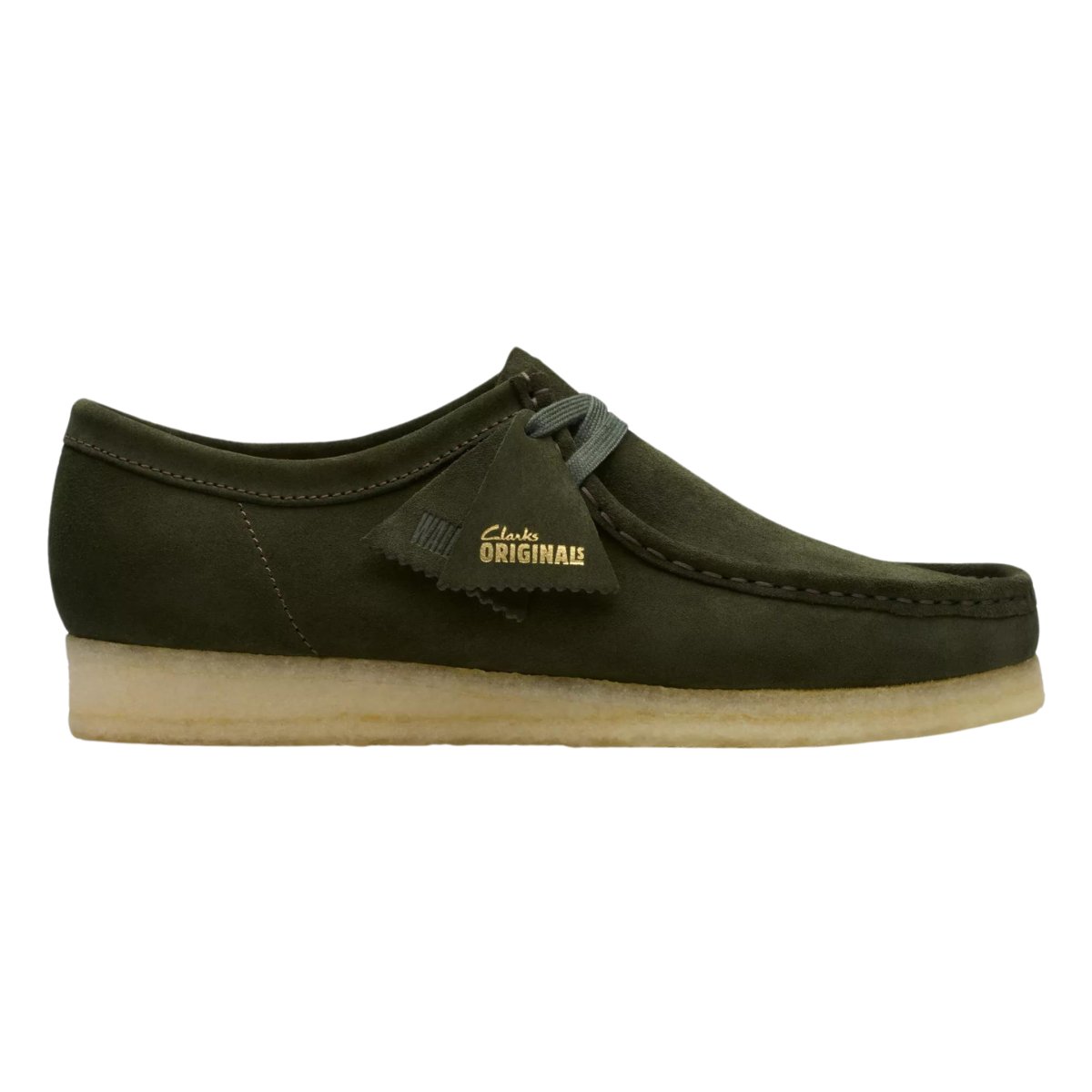 Olive green wallabees hotsell