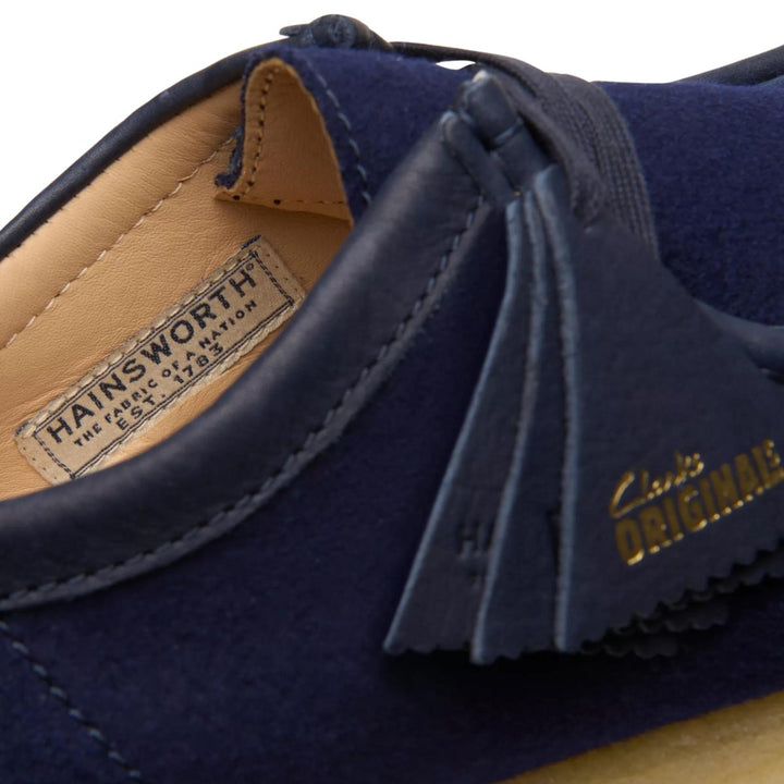 Clarks Men's Wallabee Navy Wool - 5021492 - West NYC