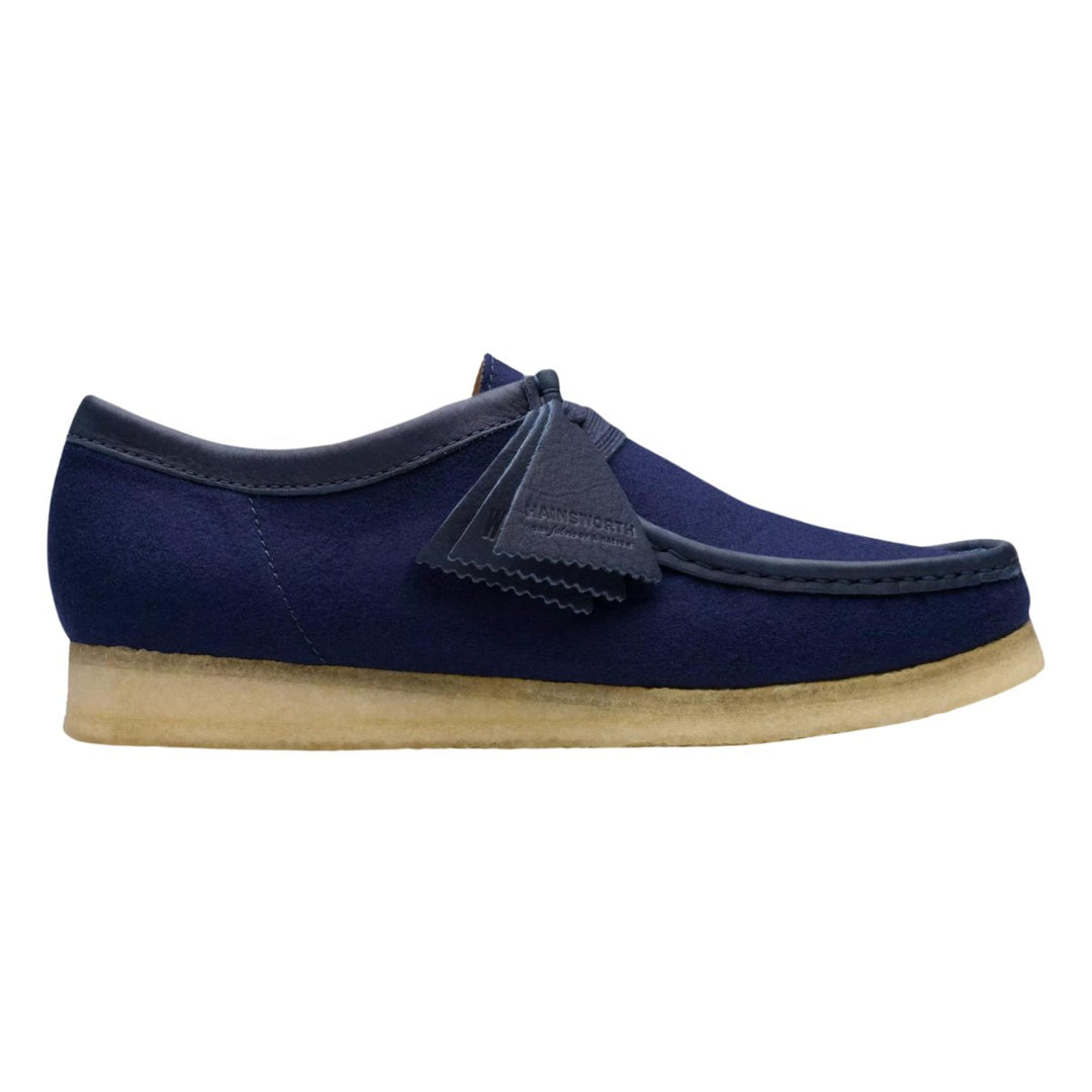 Clarks Men's Wallabee Navy Wool - 5021492 - West NYC