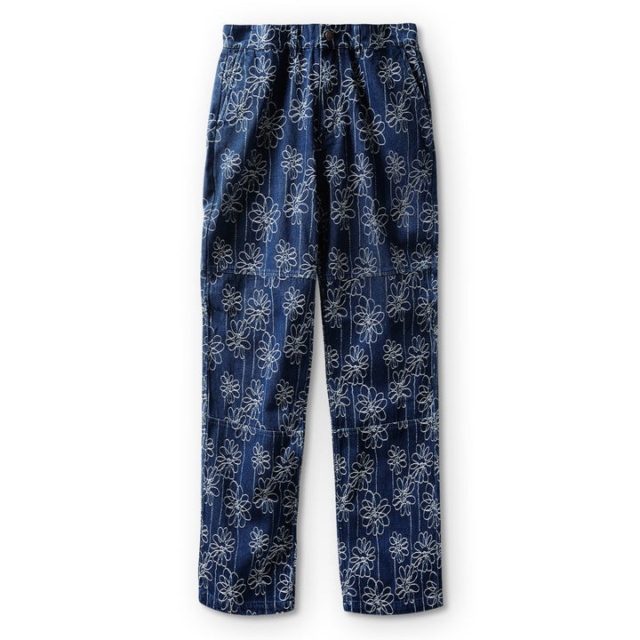 Honor The Gift Men's Flower Jacquard Pant Light Indigo - 10062918 - West NYC