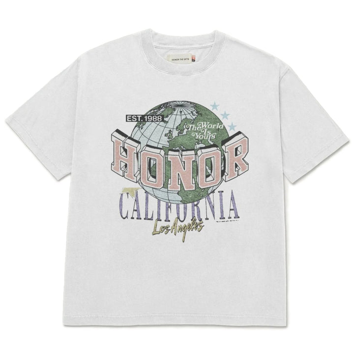 Honor The Gift Men's Honor California T-Shirt White - 10066460 - West NYC