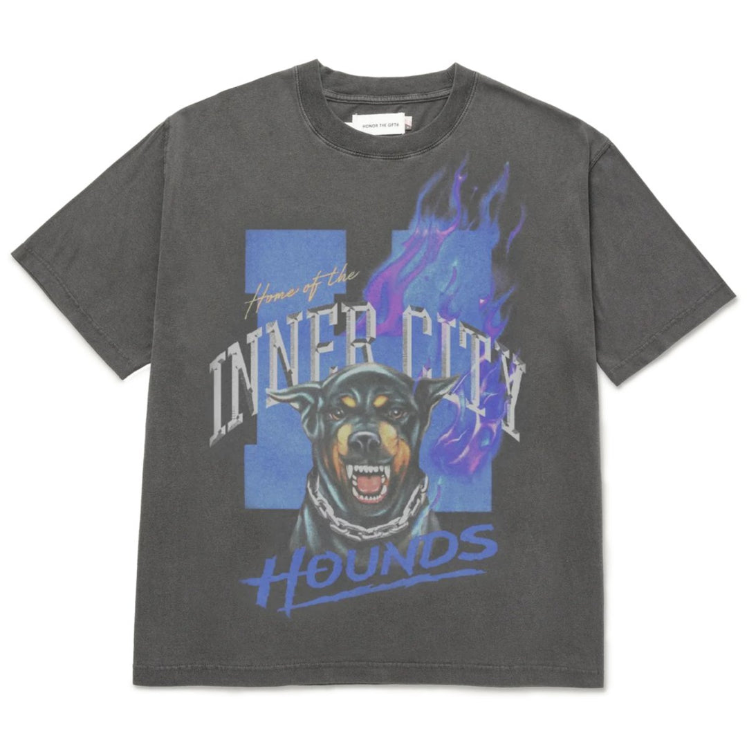 Honor The Gift Men's Inner City Hounds T-Shirt Black - 10066478 - West NYC