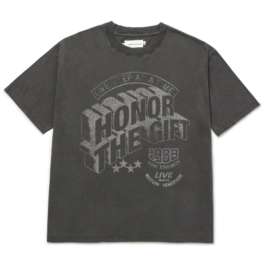 Honor The Gift Men's Raw Energy T-Shirt Black - 10066469 - West NYC