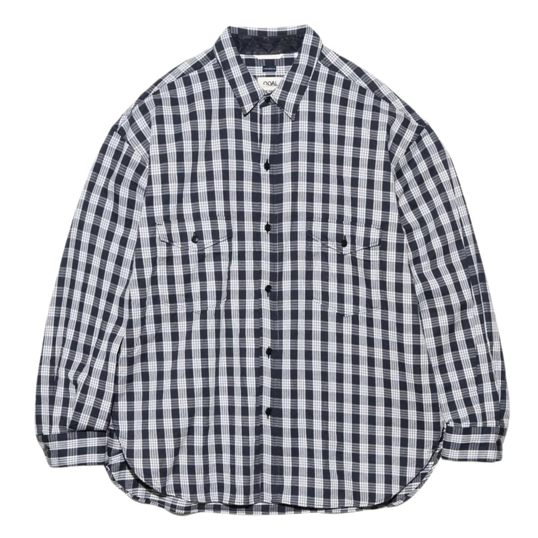 Nanamica Men's Cotton Nep Deck Shirt Navy - 10060617 - West NYC