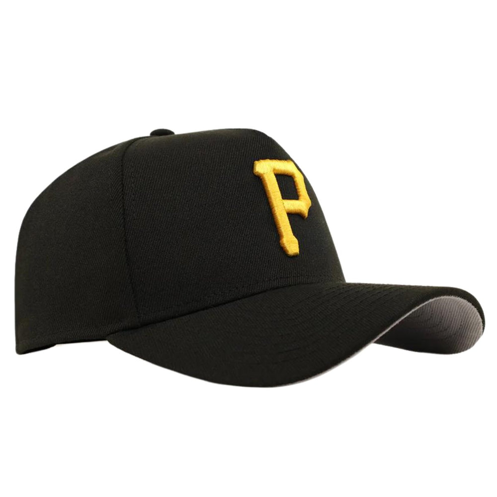 New Era 9FORTY Pittsburgh Pirates Black Adjustable A-Frame Hat - 10052649 - West NYC